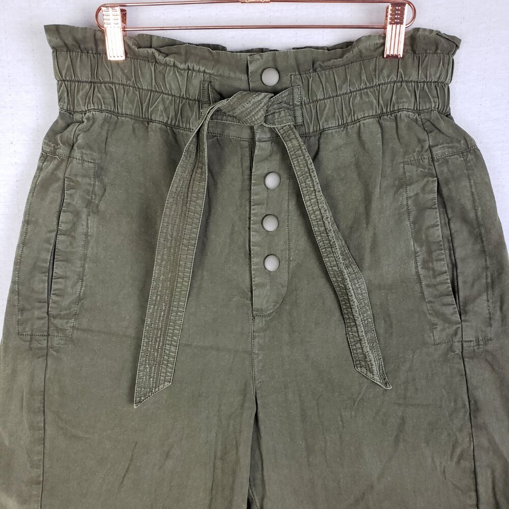 Sea New York Olive Green Cropped Pants - Picture 4 of 15